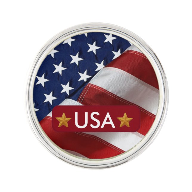USA LAPEL PIN (Front)