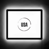 usa LED sign (Front)