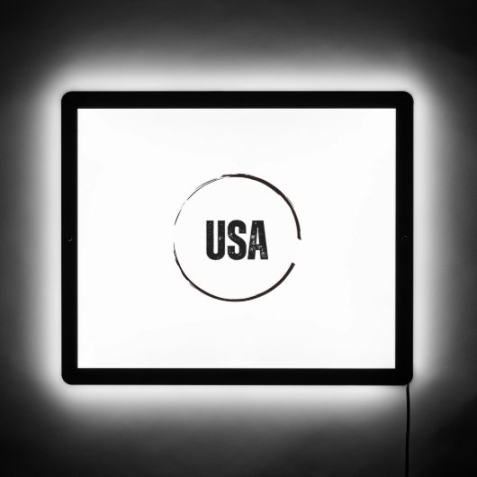 usa LED sign (Front)