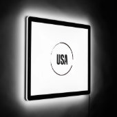 usa LED sign (Angle)