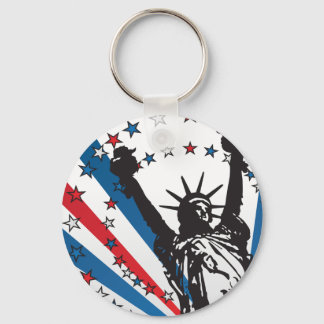 USA Liberty Keychain
