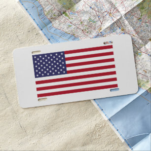 USA License Plate