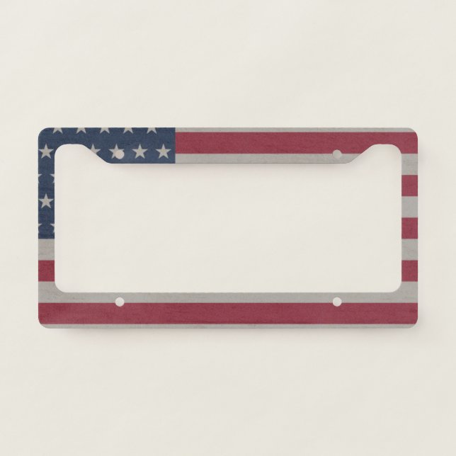 USA License Plate Frame (Front)