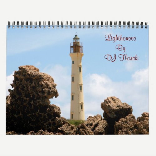 USA Lighthouses wall calendar by DJ Florek