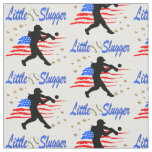 USA LITTLE SLUGGER SOFTBALL GIRLS DESIGN FABRIC
