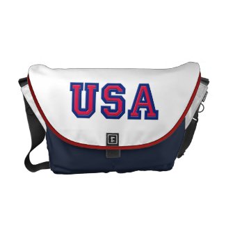 USA Logo Bag Courier Bags