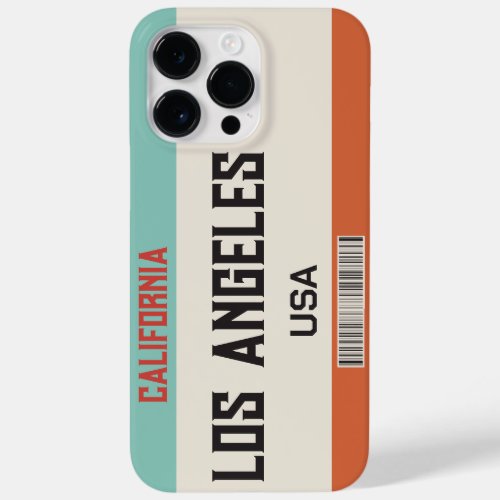 USA LOS ANGELES CALIFORNIA LISENCE PLATE  Case_Mate iPhone 14 PRO MAX CASE