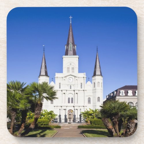 USA Louisiana New Orleans French Quarter Drink Coaster