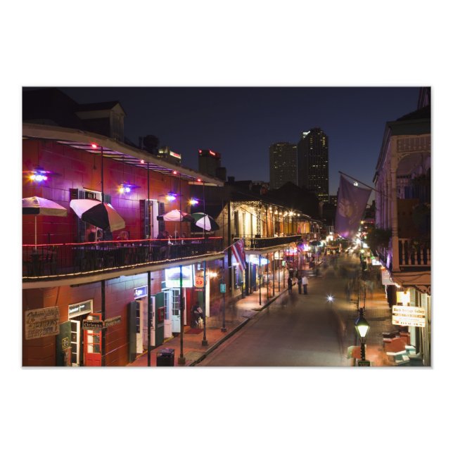 USA, Louisiana, New Orleans. French Quarter, Photo Print (Front)