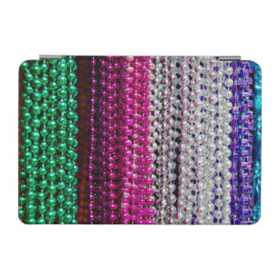 USA, Louisiana, New Orleans. Mardi Gras Beads iPad Mini Cover