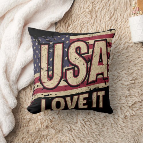 USA LOVE IT Pillow