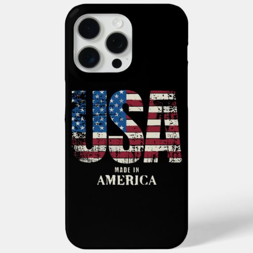 Usa made in america  iPhone 15 pro max case