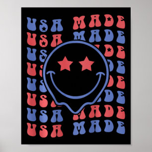 Usa Made The 4th Of July  Poster