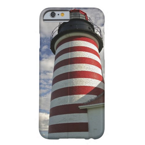 USA Maine Lubec West Quoddy Head LIghthouse Barely There iPhone 6 Case