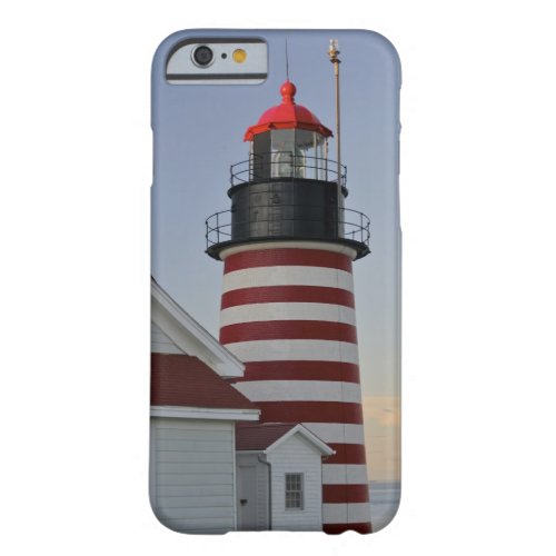 USA Maine Lubec West Quoddy Head Lighthouse Barely There iPhone 6 Case