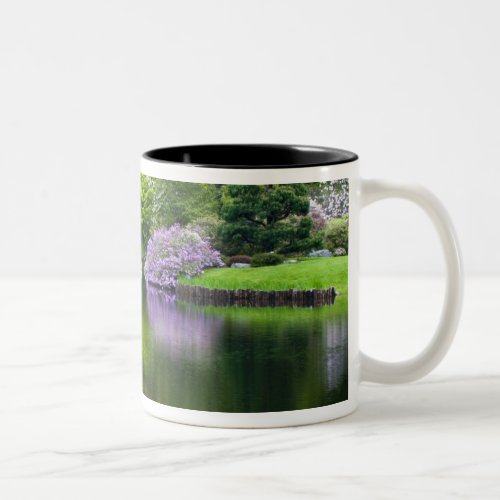 USA Maine Northeast Harbor View of Asticou 2 Two_Tone Coffee Mug