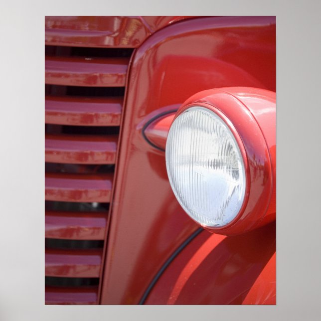 USA, Maine, Owl's Head. Headlight and partial Poster (Front)