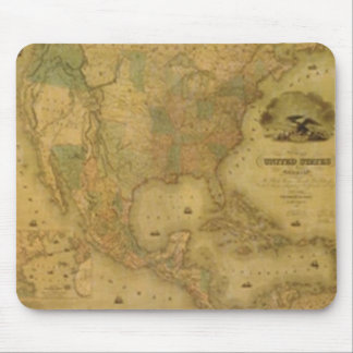 USA Map Mouse Pad
