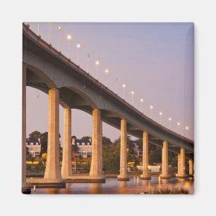 USA, Maryland, Annapolis. Severn River bidge, Magnet