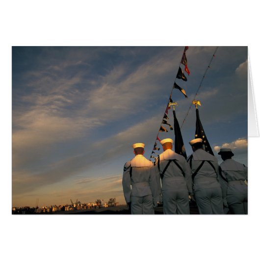 USA, Massachusettes, Boston. US Navy Color (Front Horizontal)