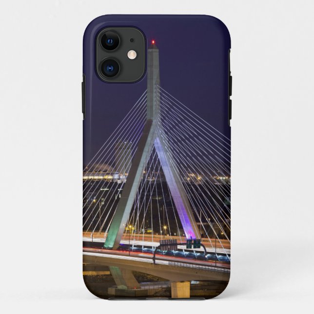 USA, Massachusetts, Boston. Leonard Zakim Case-Mate iPhone Case (Back)