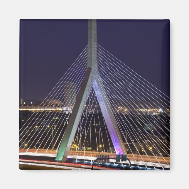 USA, Massachusetts, Boston. Leonard Zakim Magnet (Front)