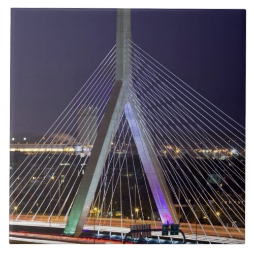 USA Massachusetts Boston Leonard Zakim Tile