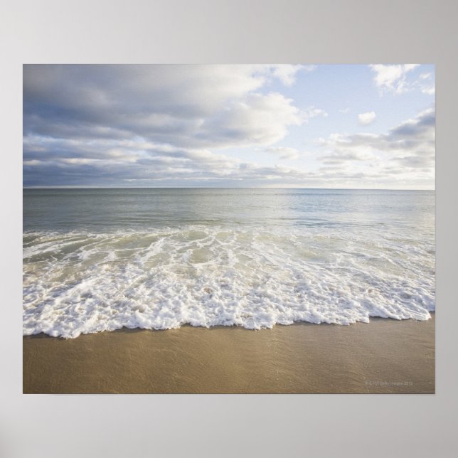 USA, Massachusetts, Empty beach Poster (Front)