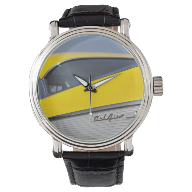 USA, Massachusetts, Gloucester. Detail of 1957 Watch (Front)