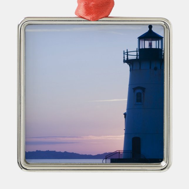 USA, MASSACHUSETTS, Martha's Vineyard: 2 Metal Ornament (Front)