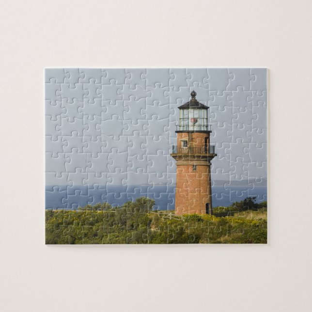 USA, MASSACHUSETTS, Martha's Vineyard: Aquinnah Jigsaw Puzzle (Horizontal)