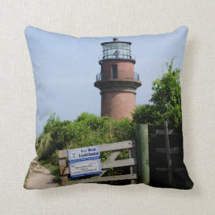 USA, Massachusetts, Martha's Vineyard, Aquinnah. Throw Pillow