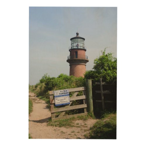 USA Massachusetts Marthas Vineyard Aquinnah Wood Wall Decor