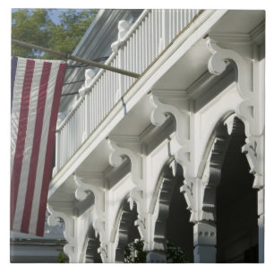USA, MASSACHUSETTS, Martha's Vineyard: Ceramic Tile
