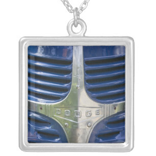 USA, MASSACHUSETTS, Martha's Vineyard: West 2 Silver Plated Necklace