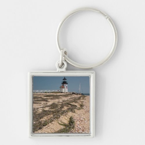 USA Massachusetts Nantucket Shell Keychain