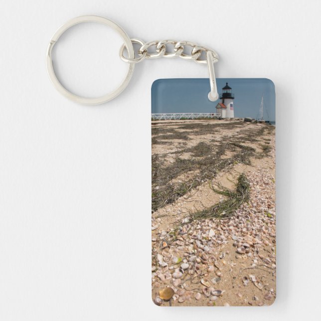 USA, Massachusetts, Nantucket. Shell Keychain (Front)