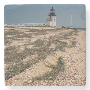 USA, Massachusetts, Nantucket. Shell Stone Coaster