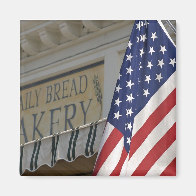 USA; Massachusetts; Stockbridge; Daily Bread Magnet (Front)