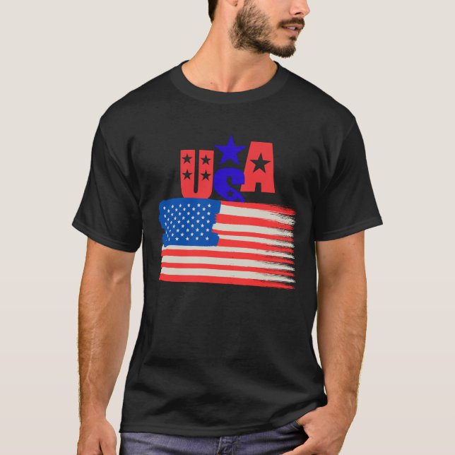 USA Memorial Day Shirt Design  (Front)
