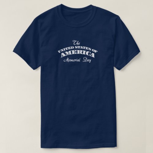 USA Memorial Day T_Shirt