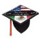 USA Mexico flag sparkles Custom Name Class of 2025