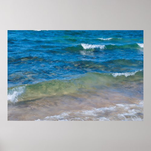 USA Michigan Clear Waters Of Lake Superior Poster