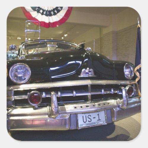 USA Michigan Dearborn The Henry Ford Museum 2 Square Sticker