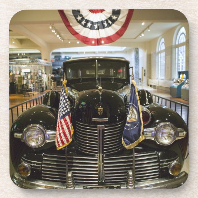 USA, Michigan, Dearborn: The Henry Ford Museum, Beverage Coaster (Front)