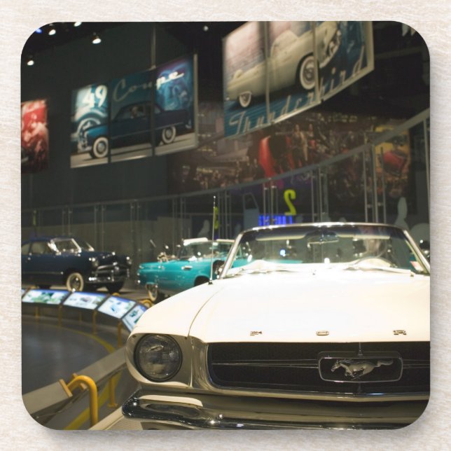 USA, Michigan, Detroit: Ford Rouge Factory Tour, Drink Coaster (Front)