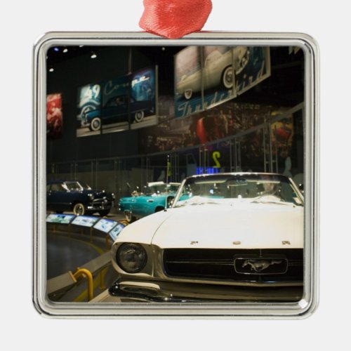 USA Michigan Detroit Ford Rouge Factory Tour Metal Ornament