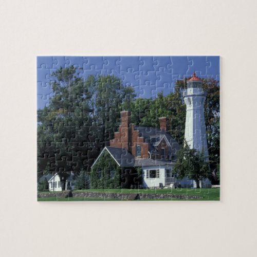 USA Michigan Lake Huron Port Sanilac Jigsaw Puzzle