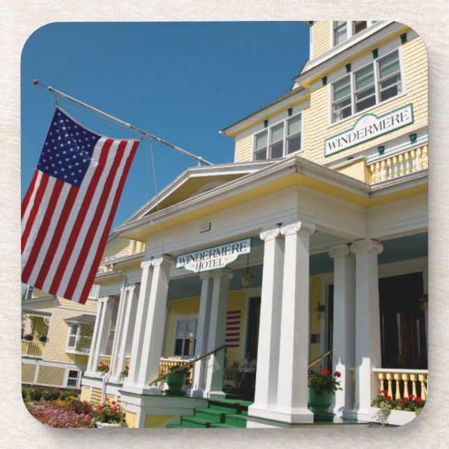 USA, Michigan, Mackinac Island Beverage Coaster (Front)