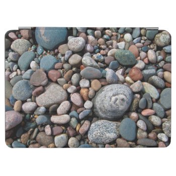 Usa  Michigan. Polished Pebbles On The Shore Ipad Air Cover by tothebeach at Zazzle